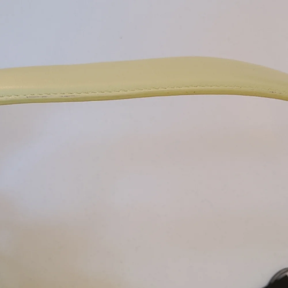 Nicole Miller Light Yellow Purse Front Pocket Bag